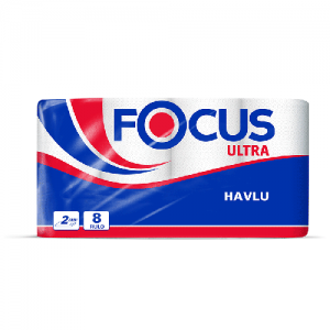 Focus Rulo Havlu Çift Katlı 8 Li